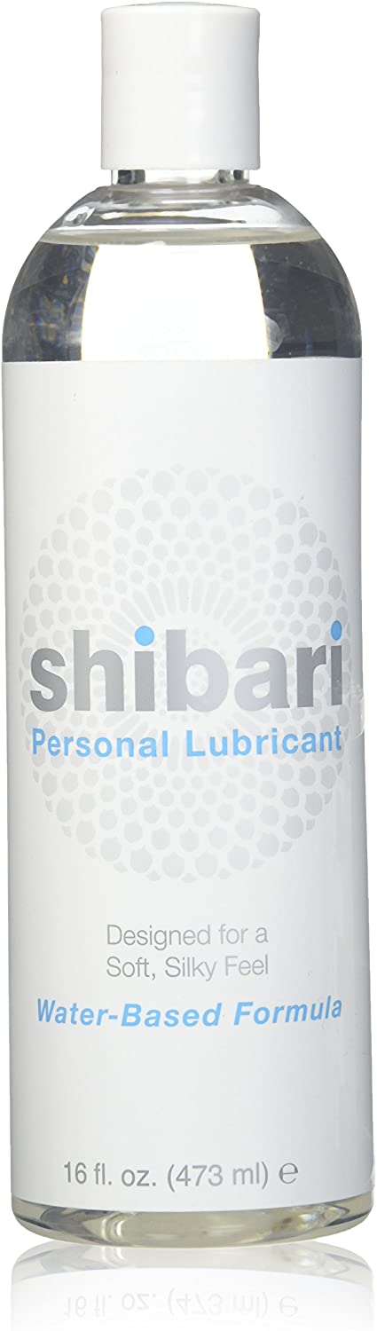 Shibari Water Based Personal Lubricant Intimate Jelly Gel - Safe To Use With Latex Condoms, Devices, Sex Toys and Vibrators