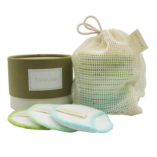 TANUMI Reusable Makeup Remover Cotton Pads 12 Pcs