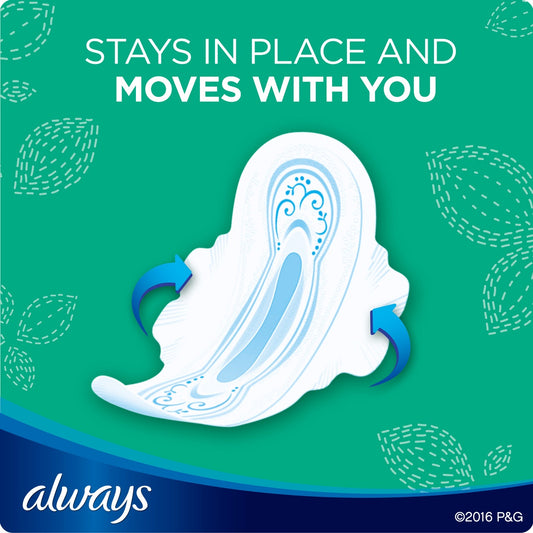 Always Ultra Thin Fresh Size 1 Regular Pads With Wings, Scented - Our Ladies