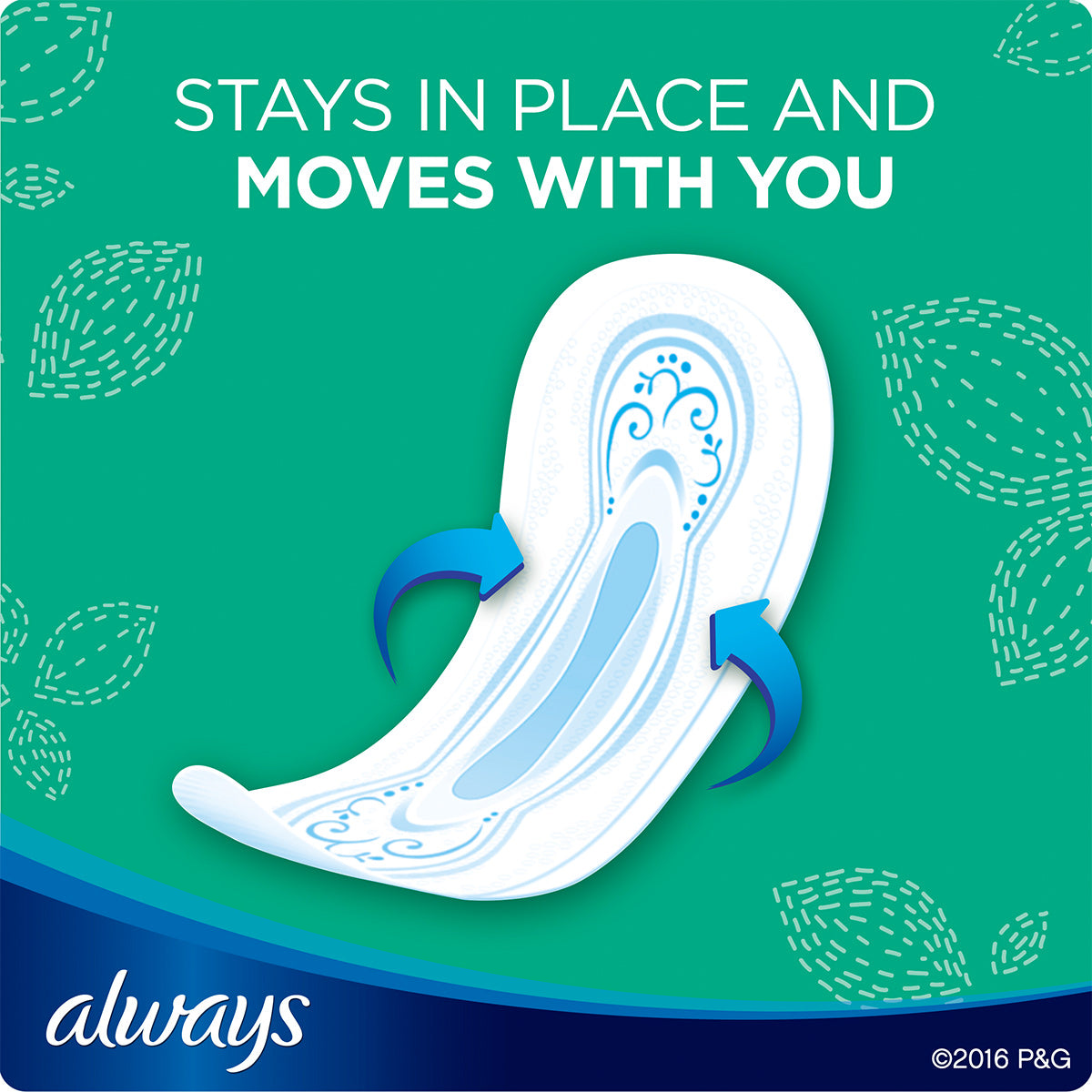 Always Ultra Thin Size 1 Regular Pads Without Wings, Unscented - Our Ladies