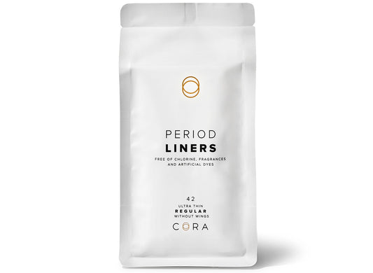 Cora Ultra Thin Period Liners - Regular Absorbency - 42ct - Our Ladies