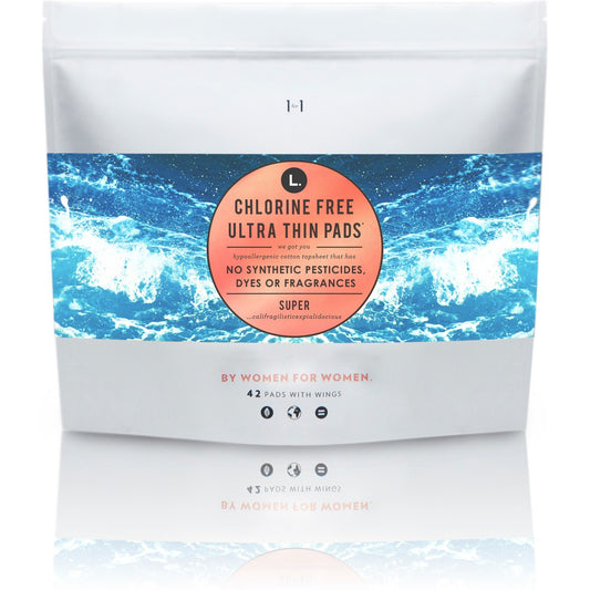 L. Organic Chlorine Free Super Pads - 42ct - Our Ladies