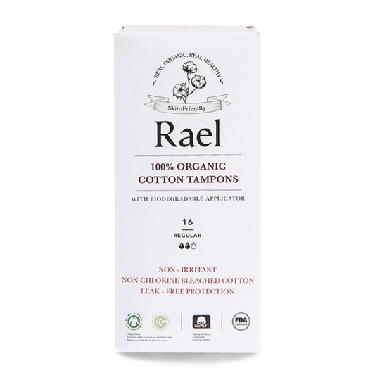 RAEL Regular Tampons Cardboard Applicator 16ct - Our Ladies