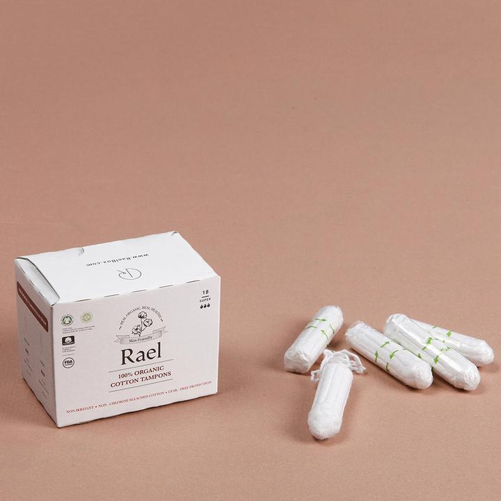 RAEL Regular Tampons Non-Applicator 18ct - Our Ladies