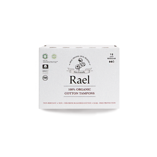 RAEL Regular Tampons Non-Applicator 18ct - Our Ladies