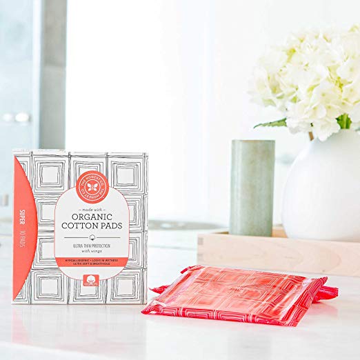 The Honest Company Organic Cotton Pads, Super, 10 Count - Our Ladies