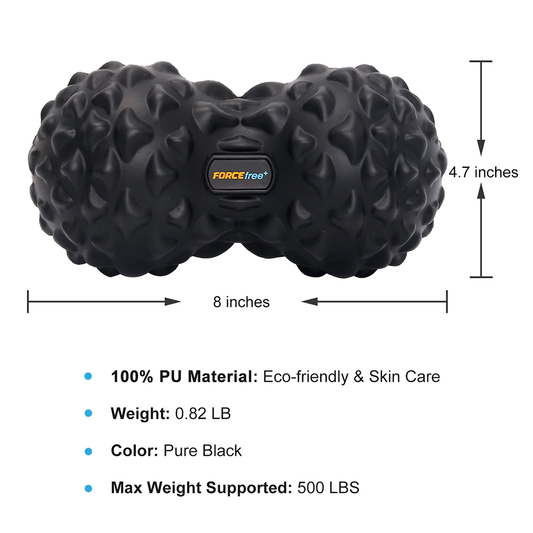 Forcefree+ PU Fitness Ball: Single or Peanut