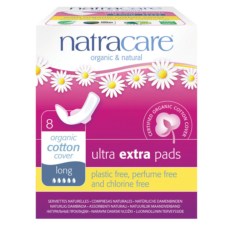 NATRACARE Ultra Extra Pads (Regular, Super, Long) - Our Ladies