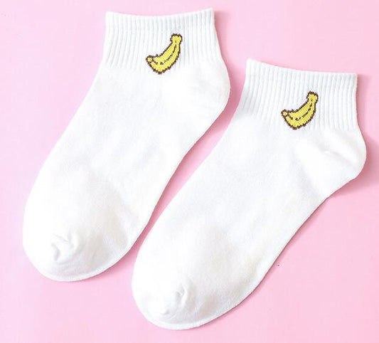 Banana Crew Socks