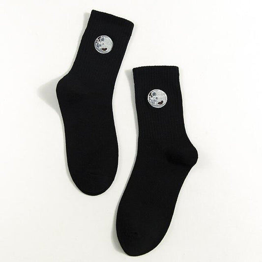 Back To The Moon Crew Socks