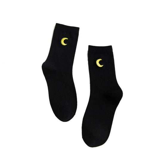 Back To The Moon Crew Socks