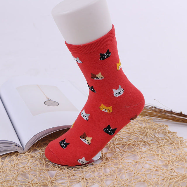 Cats Crew Socks