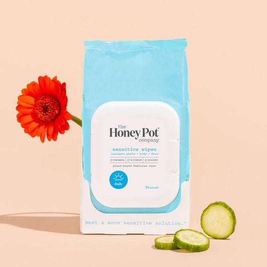 HONEY POT Sensitive Feminine Wipes - Our Ladies
