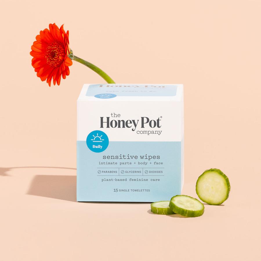 HONEY POT Sensitive Feminine Wipes - Our Ladies