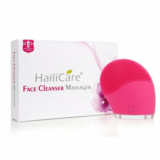 HailiCare Electric+Silicone Facial Wash Cleanser Tool