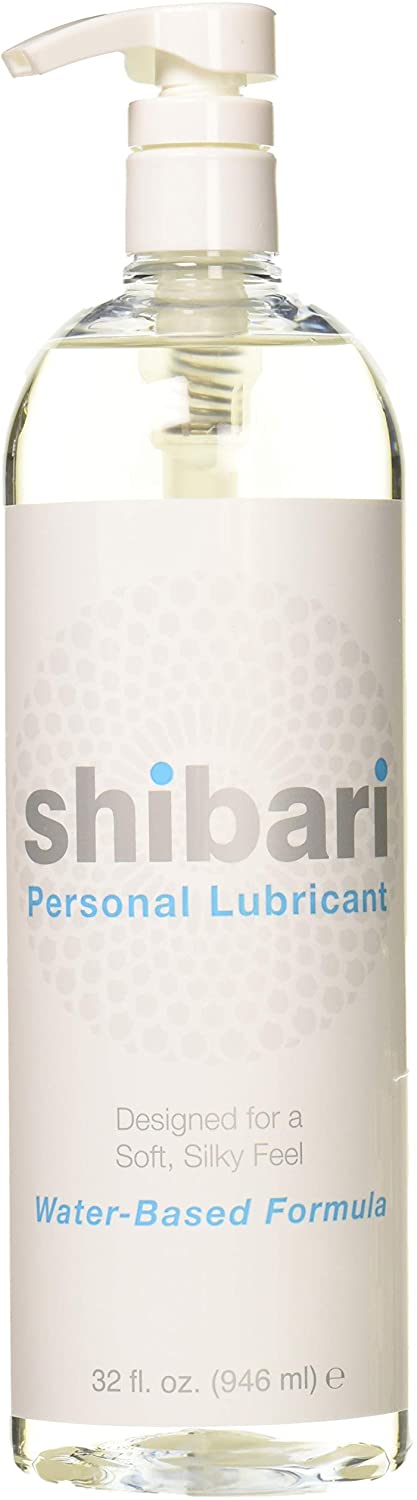Shibari Water Based Personal Lubricant Intimate Jelly Gel - Safe To Use With Latex Condoms, Devices, Sex Toys and Vibrators