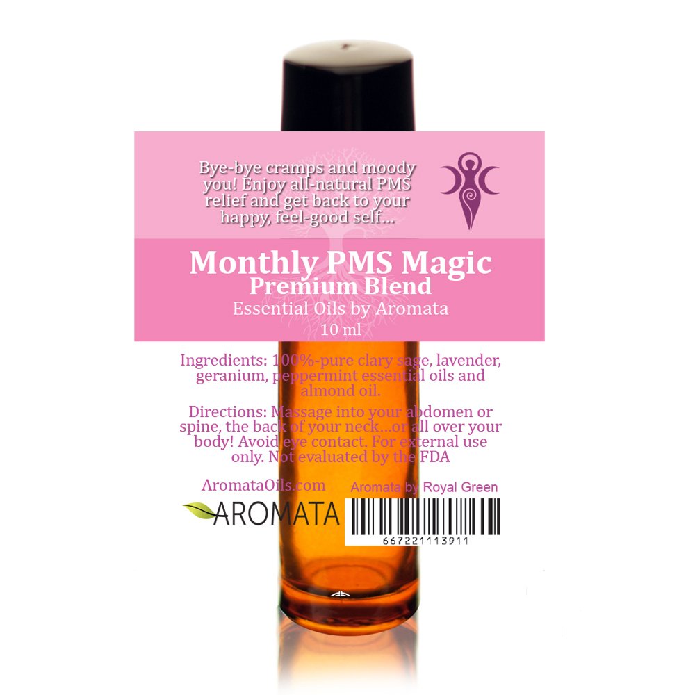 Aromata Monthly PMS Magic Essential Oil for PMS Relief