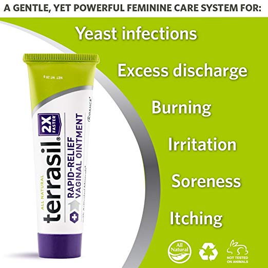 TERRASIL Rapid-Relief Vaginal Ointment 28g Tube - Our Ladies