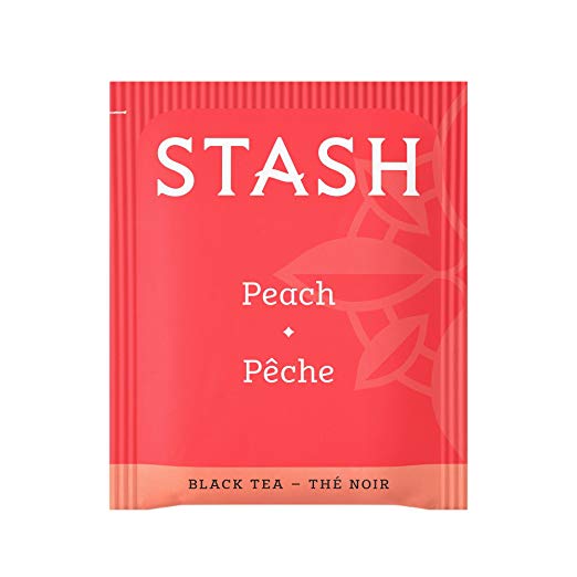 STASH Tea Peach Black Tea, 20 Count - Our Ladies