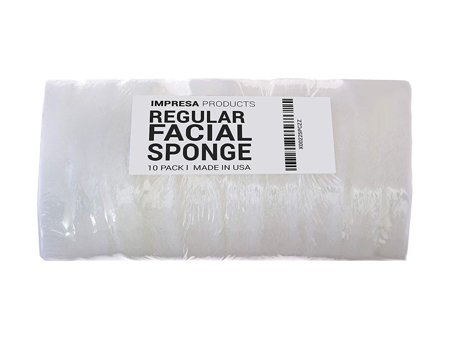 Natural Facial Sponge Made in USA 10 Pcs