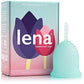LENA Menstrual Cup Made in USA Beginner Cup Reusable Organic Tampon and Pad Alternative for Natural Feminine Period Cycle Hygiene - Our Ladies