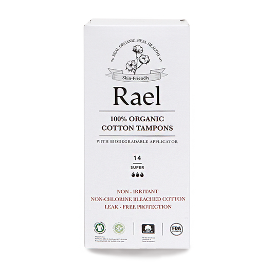 RAEL Super Tampons Cardboard Applicator 14ct - Our Ladies