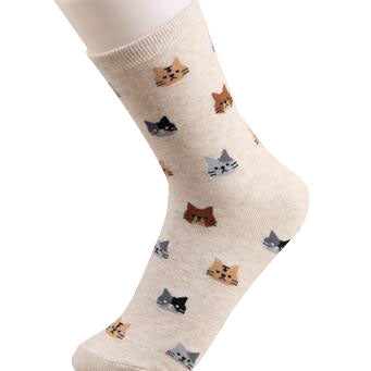 Cats Crew Socks