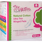Maxim Natural Cotton Ultra Thin Winged Pads, Super/Nighttime, 10ct - Our Ladies