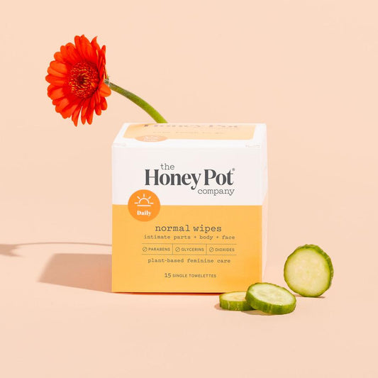 THE HONEY POT COMPANY Normal Feminine Wipes 30 or 15 ct - Our Ladies