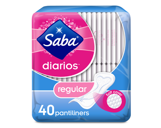 Saba Diarios Regular Pantliners 40 - Our Ladies